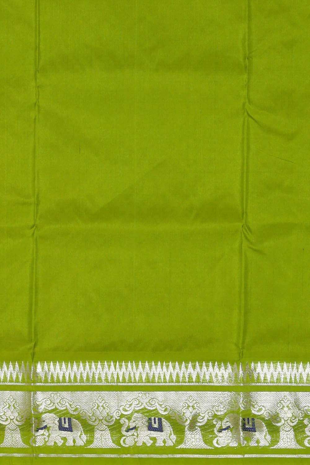 Image of Venkatagiri Silk Light Pista Green Saree